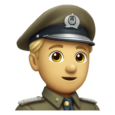 a world war  officer sticker