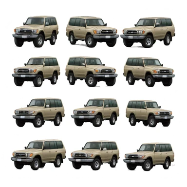 Toyota land cruiser  sticker
