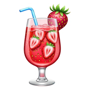 Sparkle strawberry Fanta  sticker