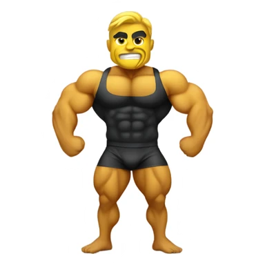 bodybuilder canary sticker