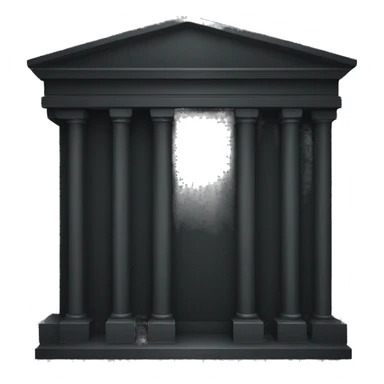 bank black colour sticker