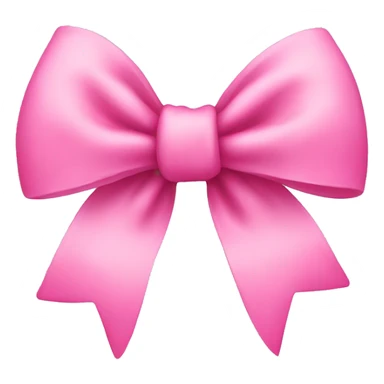 Cute bow pink sticker