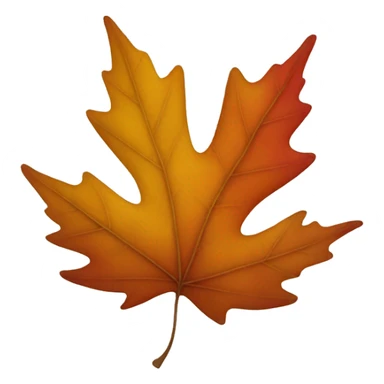 autumn leaves sticker