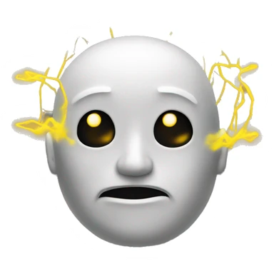 electro word being symbolized sticker