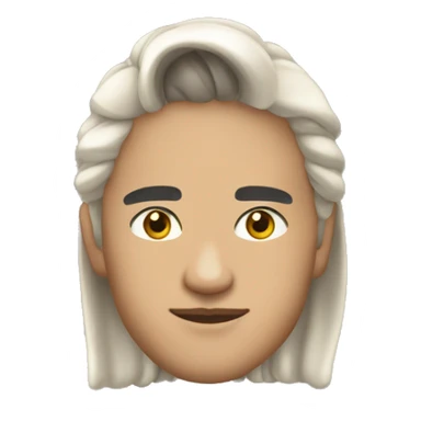 peruana pelo lacio largo color negro piel clara sticker