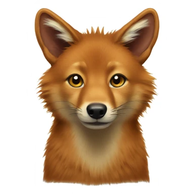 Dhole sticker