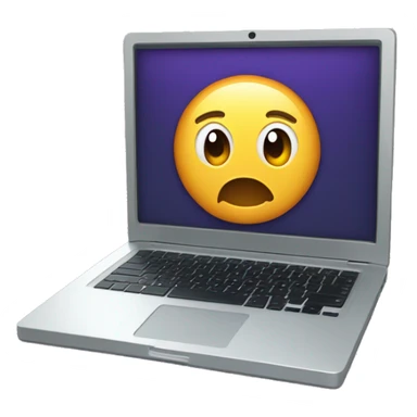 2001 Mac laptop with Photo Booth open  sticker