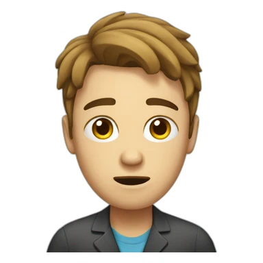 employee suffering sticker