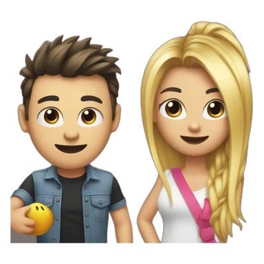 Youtube versus tiktok sticker