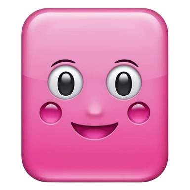 rectangulo rosado sticker