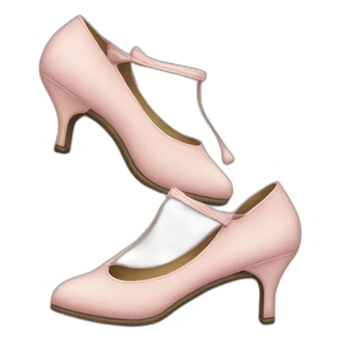 high heels dancing shoes sticker