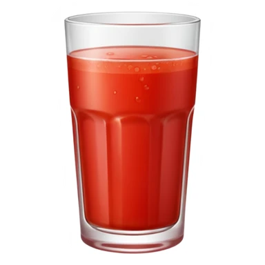 tomato juice sticker