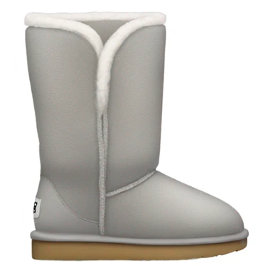light grey uggs sticker