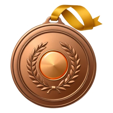 bronze medal sticker