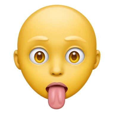 Doing the tongue out trend with the circle head one the normal yellow head make the 4th one better sticker