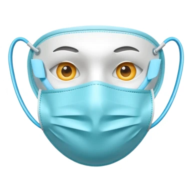 meical mask only sticker