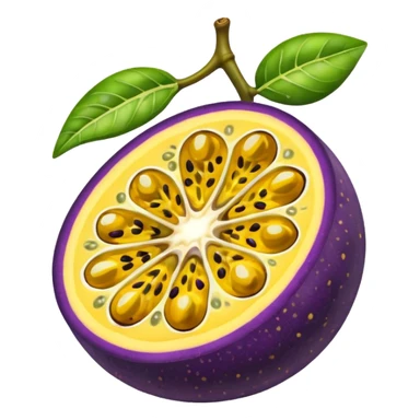passion fruit sticker