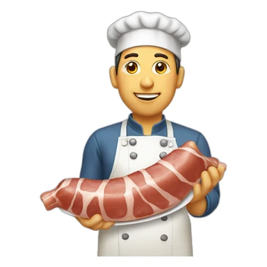 cooking lardons sticker