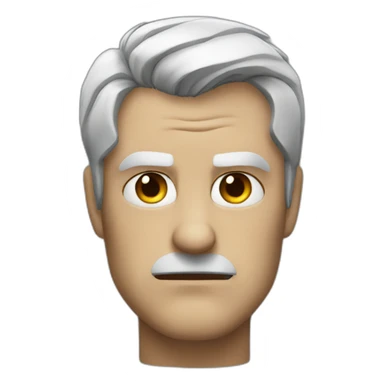 batman frown sticker