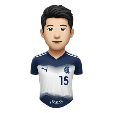 Son heung min sticker