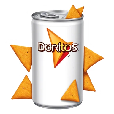 canned doritos sticker