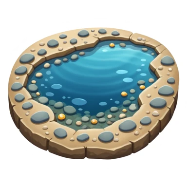 Tide pool sticker