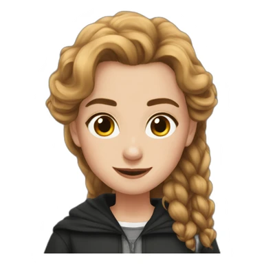 Hermione sur Harry sticker