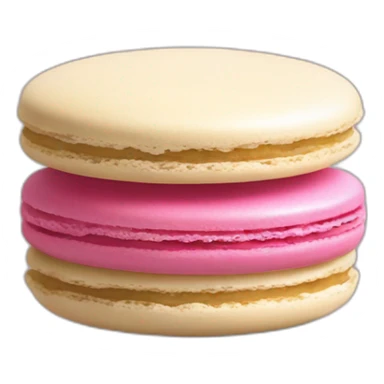 Macaron en fessant sticker