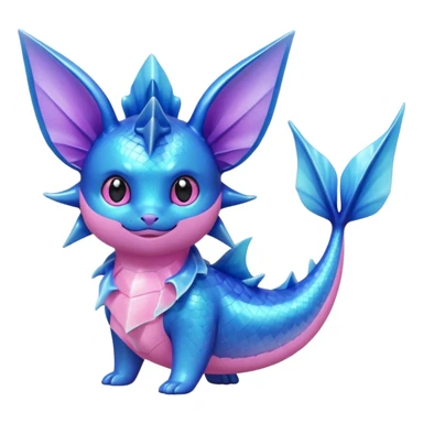 Shiny Violet-Pink Vaporeon sticker