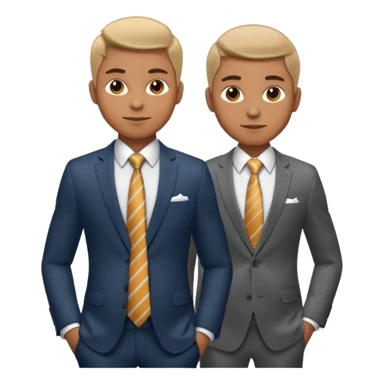 добавь спортивное тело в крутом деловом костюме  sticker