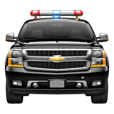 Chevrolet Suburban Police sticker