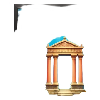 The Lost Island of Atlantis sticker