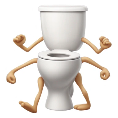 Skibidi toliet sticker