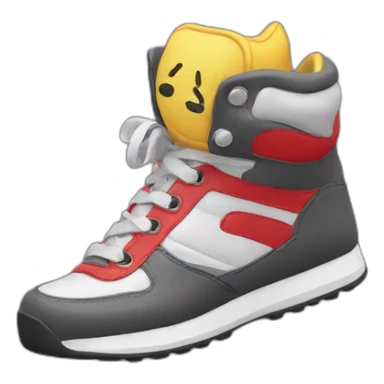 moonwalk shoe sticker