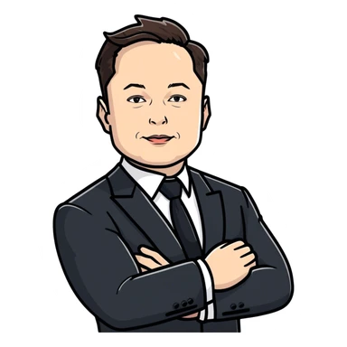 ELON MUSK sticker
