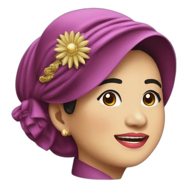 megawati soekarno putri sticker