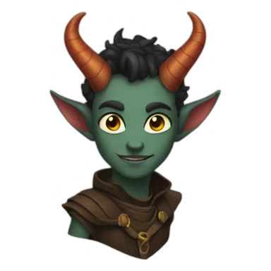 Tiefling sticker