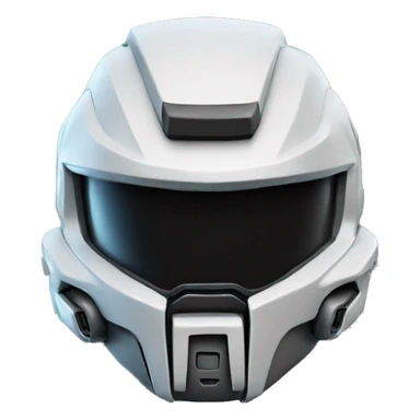 Halo helmet with the words Tsek on it sticker