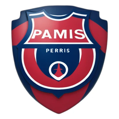Paris saint germain logo original sticker