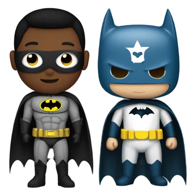 batman and hello kitty sticker