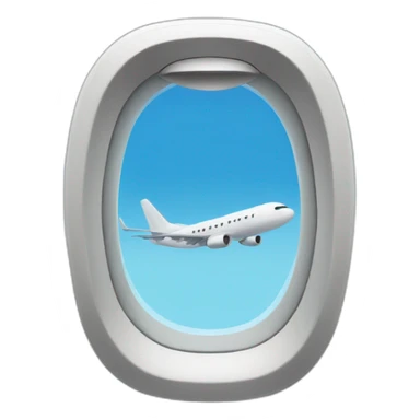 airplane window sticker