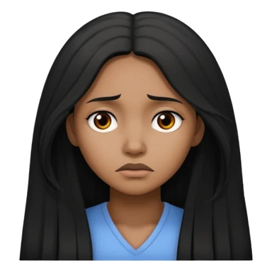 sad black prisoner long haired woman mug shot with bg no cup no mug sticker