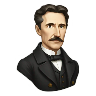 Nicola tesla sticker