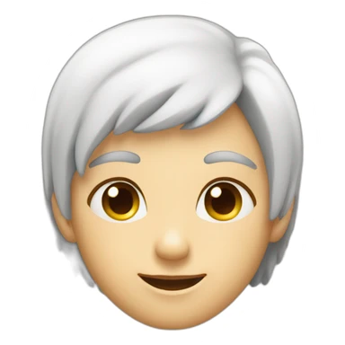 Chat avec des yeux de cœurs sticker