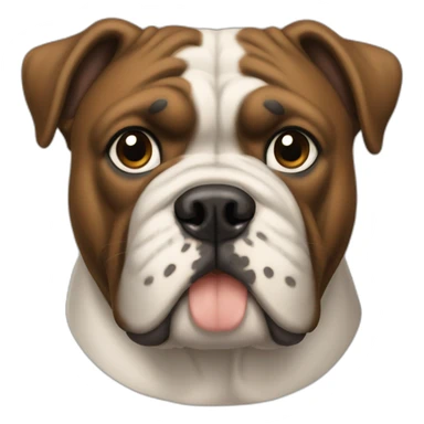 yale bulldog handsome dan sticker