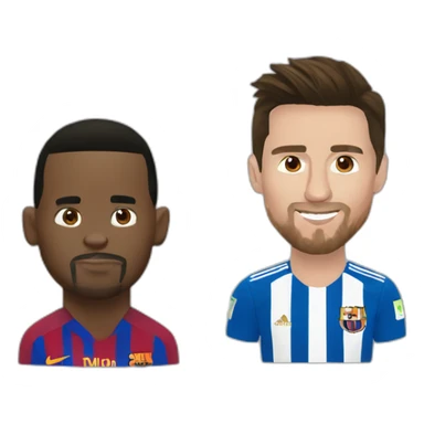 Messi Ronaldo sticker