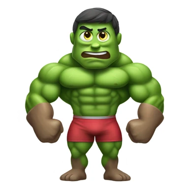 Muscular avocado  sticker