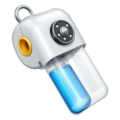 Whistle local plastic  sticker