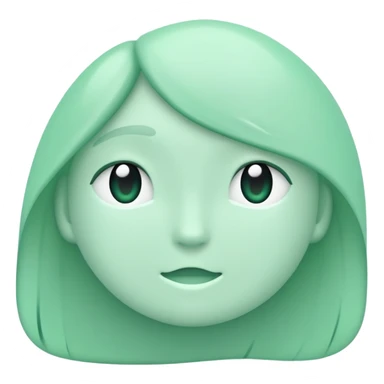 Pastel green sticker