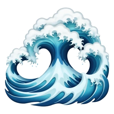 An ocean boiling sticker